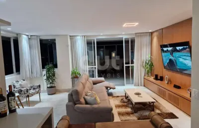 Cobertura com 4 quartos à venda na avenida alaôr faria de barros, 1050, loteamento alphaville campinas, campinas, 215 m2 por r$ 3.500.000