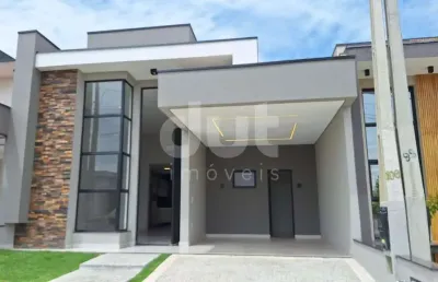 Casa em condomínio fechado com 3 quartos à venda na avenida luís greco, 500, vila monte alegre, paulínia, 140 m2 por r$ 995.000