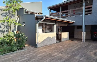 Casa com 4 quartos à venda na gilberto firmino de souza, 287, parque santo antônio (nova veneza), sumaré, 265 m2 por r$ 742.000