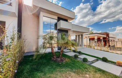 Casa em condomínio fechado com 3 quartos à venda na avenida ary barnabé, 1012, jardim bela vista, indaiatuba, 180 m2 por r$ 1.550.000