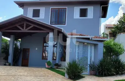 Casa em condomínio fechado com 3 quartos à venda na rua sérgio dalben, s/n, chácara são rafael, campinas, 225 m2 por r$ 1.800.000