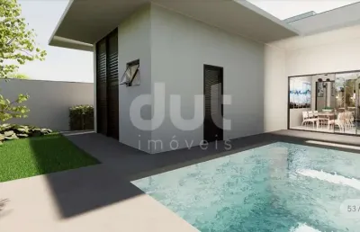 Casa em condomínio fechado com 3 quartos à venda na rua sebastião cardoso, 168, parque brasil 500, paulínia, 179 m2 por r$ 1.780.000