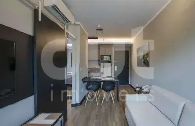 Apartamento com 1 quarto para alugar na rua alecrins, 745, cambuí, campinas, 40 m2 por r$ 4.200