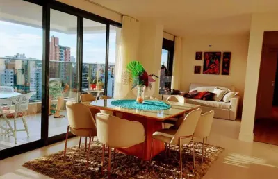 Apartamento com 2 quartos para alugar na rua maria monteiro, 1060, cambuí, campinas, 114 m2 por r$ 14.000