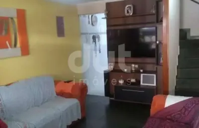 Casa em condomínio fechado com 4 quartos à venda na rua descampado, 245, jardim maria eugênia, campinas, 100 m2 por r$ 450.000