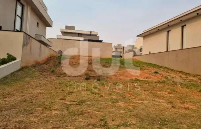 Terreno em condomínio fechado à venda na estrada municipal adelina segantini cerqueira leite, 100, alphaville, campinas por r$ 750.000