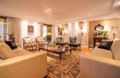 Apartamento com 4 quartos para alugar na rua maria monteiro, 525, cambuí, campinas, 415 m2 por r$ 20.000