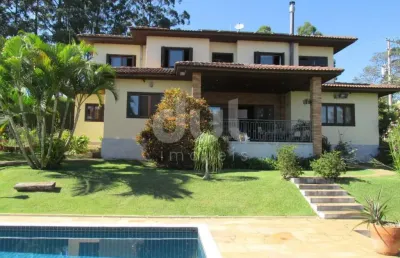 Casa em condomínio fechado com 4 quartos à venda na rua giuseppe urso, 992, caixa d´água, vinhedo, 450 m2 por r$ 2.427.000