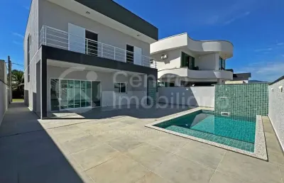 Casa à venda com piscina e 3 quartos em peruíbe, no bairro bougainvillee iv