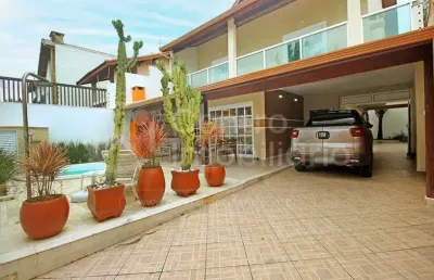 Casa à venda com piscina e 4 quartos em peruíbe, no bairro balneario josedy