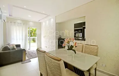Apartamento à venda com 2 quartos (1 suítes) em peruíbe, no bairro centro