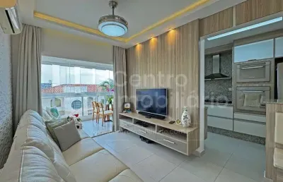 Apartamento à venda com 2 quartos (1 suítes) em peruíbe, no bairro centro
