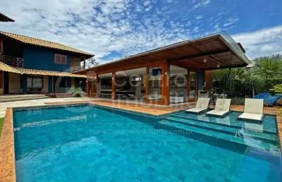 Casa à venda com piscina e 5 quartos em peruíbe, no bairro bougainvillee ii