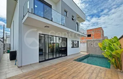 Casa à venda com piscina e 3 quartos em peruíbe, no bairro residencial flora rica