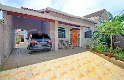 Casa à venda com 3 quartos em peruíbe, no bairro jardim três marias