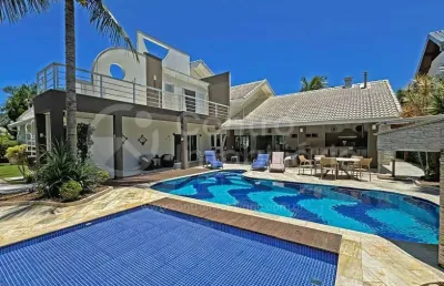 Casa à venda com piscina e 6 quartos em peruíbe, no bairro bougainvillee ii