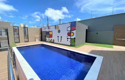 Apartamento com piscina em capim macio – 2 quartos e suíte, entrega imediata