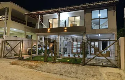 Casa duplex com 5 suítes para locação de temporada na praia de pirangi, parnamirim/rn.