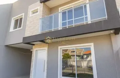 Casa com 3 quartos à venda na rua eurides maciel de almeida, 519, uberaba, curitiba, 152 m2 por r$ 799.000