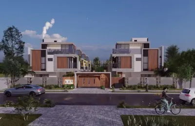 Casa com 3 quartos à venda na rua joão borsato, portão, curitiba, 110 m2 por r$ 1.477.300