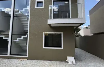 Casa com 3 quartos à venda na rua luiz gallieri, uberaba, curitiba, 104 m2 por r$ 789.000