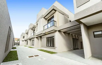 Casa em condomínio fechado com 3 quartos à venda na rua conde de são joão das duas barras, boqueirão, curitiba, 105 m2 por r$ 698.600