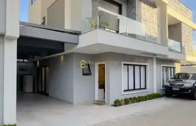 Casa em condomínio fechado com 4 quartos à venda na rua cristiano strobel, xaxim, curitiba, 147 m2 por r$ 1.400.000