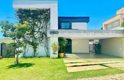 Casa com 3 dormitórios à venda, 285 m² por r$ 2.600.000,00 - condomínio figueira garden - atibaia/sp