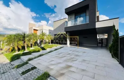 Casa com 5 dormitórios à venda, 498 m² por r$ 4.950.000,00 - condomínio figueira garden - atibaia/sp