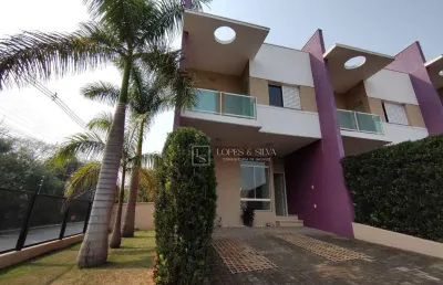 Casa 3 dormitórios, sendo 1 suíte para alugar em condomínio no jardim dos pinheiros, atibaia, sp