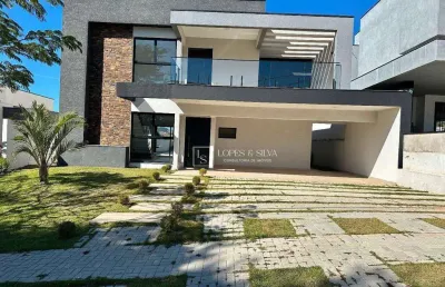 Casa com 4 dormitórios à venda, 305 m² por r$ 2.700.000,00 - condomínio figueira garden - atibaia/sp