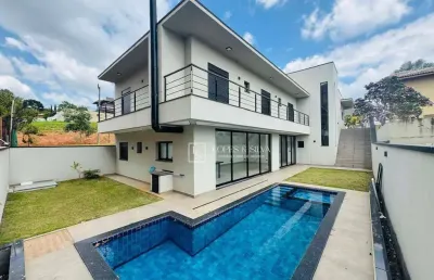 Casa com 5 dormitórios à venda, 340 m² por r$ 2.450.000,00 - figueira garden - atibaia/sp