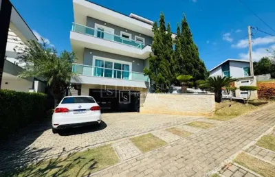 Casa com 4 dormitórios à venda, 445 m² por r$ 2.800.000,00 - condomínio figueira garden - atibaia/sp