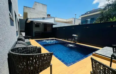 Casa 3 suítes disponível para locação ou venda localizada no condomínio terras de atibaia ii, atibaia, sp