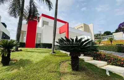Casa com 3 suítes disponível para locação localizado no condomínio figueira garden, atibaia, sp.