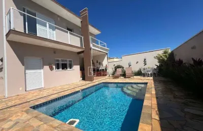 Casa com 3 dormitórios à venda, 184 m² no condomínio terras de atibaia i - atibaia/sp