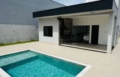 Casa térrea com 3 dormitórios à venda, 142 m² - loteamento parque residencial serras de atibaia - atibaia/sp