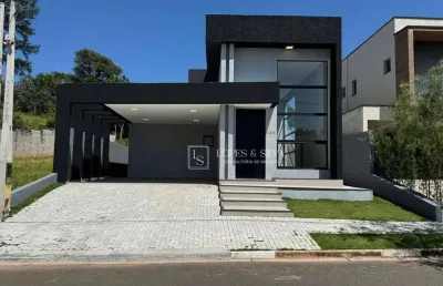 Casa com 4 dormitórios à venda, 247 m² por r$ 1.590.000 - condomínio buona vita - atibaia/sp