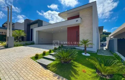 Casa com 3 dormitórios à venda, 248 m² por r$ 1.860.000 - condomínio buona vita - atibaia/sp