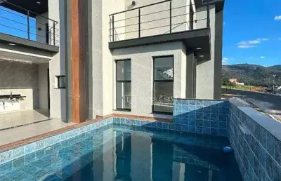 Casa com 4 dormitórios à venda, 284 m² por r$ 2.000.000,00 - condomínio portal lamis - atibaia/sp