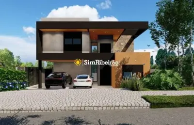 Casa em condomínio fechado com 4 quartos à venda na Avenida Doutor Paulo Roberto Carluci, Alphaville, Ribeirão Preto