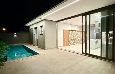 Casa impecável, semimobiliada, sobrado com 270 m² à venda em condominio na vila do golf, ribeirão preto / sp