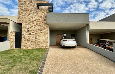 Casa térrea com 03 suítes, 05 banheiros e piscina à venda em condomínio no recreio das acácias, ribeirão preto / sp