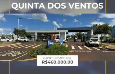 Terreno de ilha à venda localizado próximo da portaria e com a vizinhança formada no quinta dos ventos