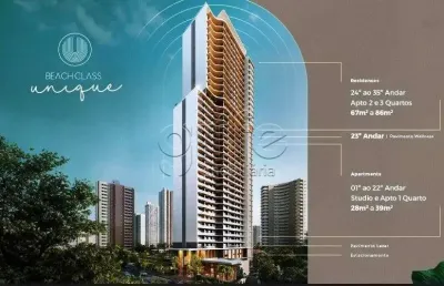 Apartamento com 2 quartos à venda na avenida rui barbosa, 901, meireles, fortaleza por r$ 811.234