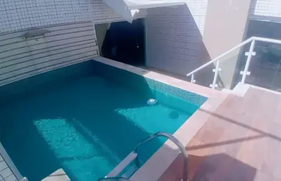 Linda cobertura em condomínio de alto padrão em mongaguá