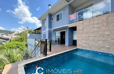 Casa com 4 dormitórios sendo 1 suíte  à venda, 311 m² por r$ 1.200.000 - velha central - blumenau/sc