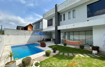 Casa com 3 suítes à venda, 280 m² por r$ 2.500.000 - itoupava central - blumenau/sc