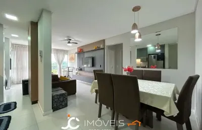 Apartamento com 3 dormitórios sendo 1 suíte à venda, 85 m² por r$ 510.000 - salto weissbach - blumenau/sc