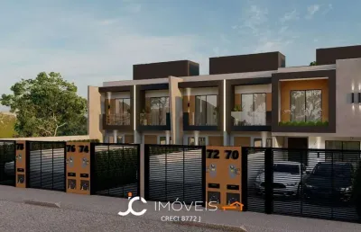Sobrado com 3 dormitórios à venda, 130 m² por r$ 645.000,00 - escola agrícola - blumenau/sc